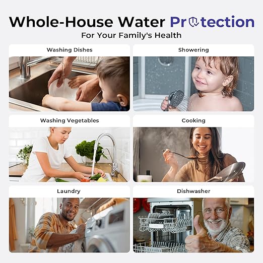iSpring Ultimate Protection Whole House Water Filter System, Chloramine - Image 6