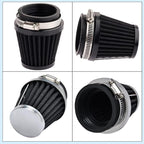 Mtsooning Air Intake Filter Pod, 54mm/2.12" Tapered Clamp-on Breather, Inlet - Image 5