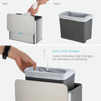 Home Zone Living Kitchen Compost Bin - Image 6
