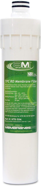 RO Membrane for Applied Membranes NTR RO System | NTR-50M Replacement Membrane by AppliedMembranesInc