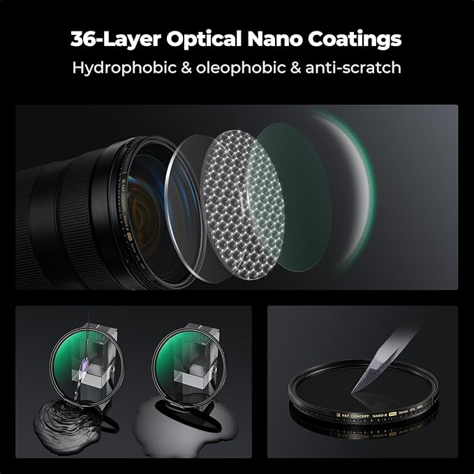 K&F CONCEPT 58mm Circular Polarizers Filter Super Slim - Image 6
