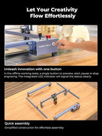 Creality 10W Laser Engraver, Falcon Pro - Image 4