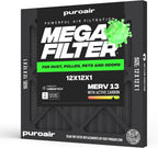 MegaFilter 12x12x1 Air Filter MERV 13 HVAC Furnace Filter (1-Pack)