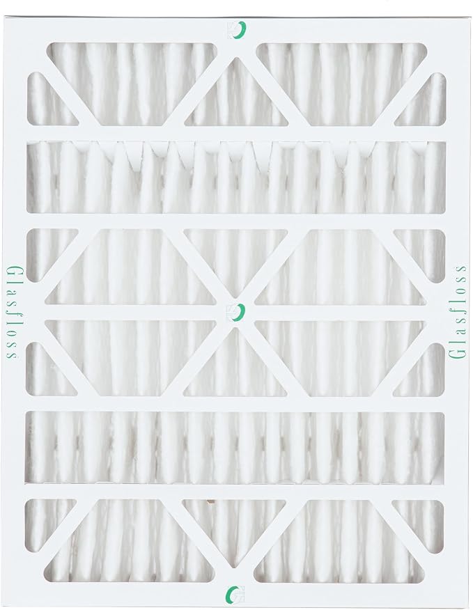 Glasfloss 20x25x4 MERV 10 4" Inch Pleated Air Filters Box of 3. Actual Size: - Image 5