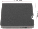 2pcs Square Air Filter Sponge Replacement Part 705911452077 Compatible - Image 4