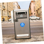 DOITOOL 8pcs Waterproof Trash Can Stickers - Image 5