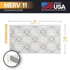 BNX TruFilter 14x25x1 Air Filter MERV 11 - Image 2