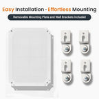 QILIPSU Waterproof Junction Box IP67 Outdoor Plastic Electrical Project - Image 8