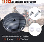 18-762 Air Cleaner Outer Cover for Billet Sucker and Big Sucker Stage, Carbon - Image 5