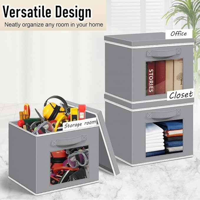 10 Pcs Fabric Storage Cube