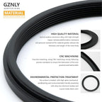 40.5mm to 43mm Step-up Adapter Rings Filter Adapter Black Metal Step Down - Image 3