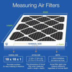 Nordic Pure 18x18x1 Pure Carbon Pleated Odor Reduction Furnace Air Filters 6 - Image 2