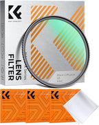 K&F CONCEPT 55mm Black Diffusion 1/8 Filter, Mist Dreamy Cinematic Effect Filter by KFCONCEPT