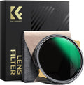 K&F CONCEPT 62mm Variable ND2-32 ND Lens Filter & Circular Polarizing Filter by KFCONCEPT