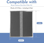 HPF30 Charcoal Filter with Mounting Clips for Broan Range Hood
