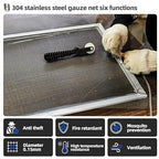 20 Mesh 304 Stainless Steel Mesh Screen, Rust Free Woven Wire Mesh, Metal Mesh - Image 6