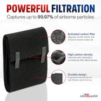 Cut to Fit Activated Carbon Filter Sheet 10x49" Compatible - Image 2