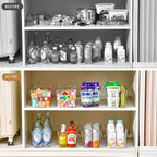 12 Pack Middle Organizers and Storage, Pantry Organization and Storage Bins