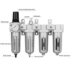 NANPU 3/4" NPT Industrial Grade 4 Stage Air Drying System - Image 2