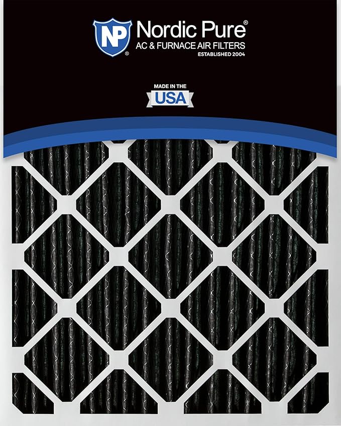 Nordic Pure 20x25x2 Furnace Air Filters MERV 8 Pleated Plus Carbon 12 Pack - Image 5