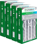 Filterbuy 16x26x5 Air Filter MERV 8 Essential Dust & Allergy Defense, Pleated by Filterbuy