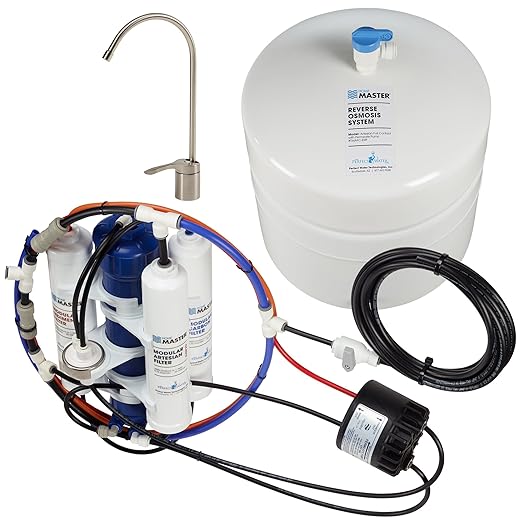 Home Master TMAFC-ERP-L Artesian Full Contact Loaded RO System, 99% Rejection by HomeMaster