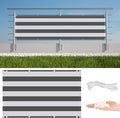 Fence Privacy Screen 8.2' x 13.1' Durable UV-Resistant Outdoor Privacy Screen by AYLFBFU