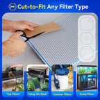 Borlech 8-Layer Fast-Acting Aquarium Filter Pad - Image 8