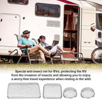 TOODOO 4 Pack RV Furnace Vent Cover, RV Flying Insect Screen - Image 6