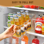 12 Pack Middle Organizers and Storage, Pantry Organization and Storage Bins