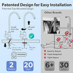 iSpring RCC7AK-BLK, NSF/ANSI 58 Certified, Alkaline 6-Stage Reverse Osmosis - Image 2