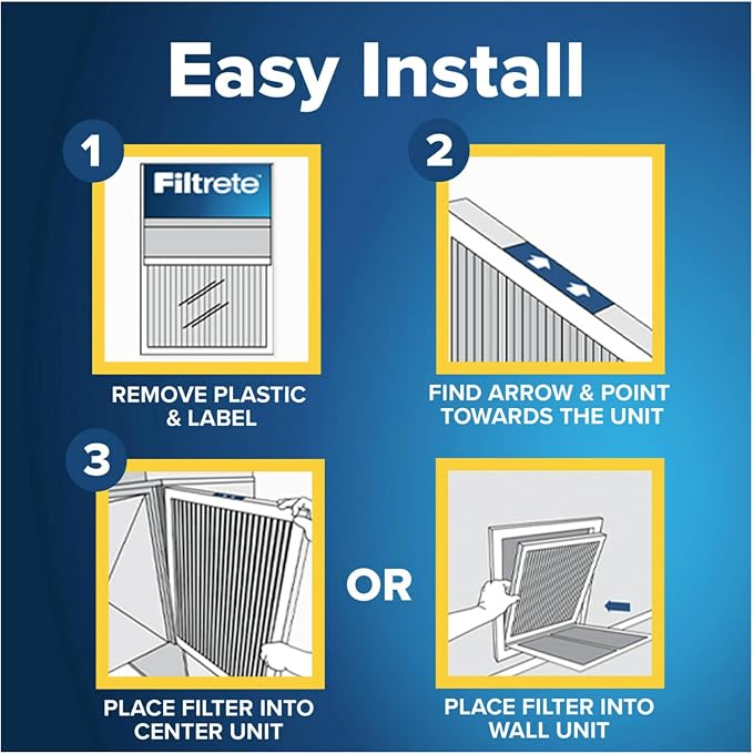 Filtrete 16x25x4 AC Furnace Air Filter, MPR 700, MERV 8, Fits Lennox & - Image 3