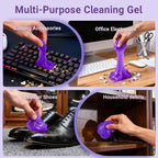 Car Cleaning Gel Reusable 2Pack - Image 6