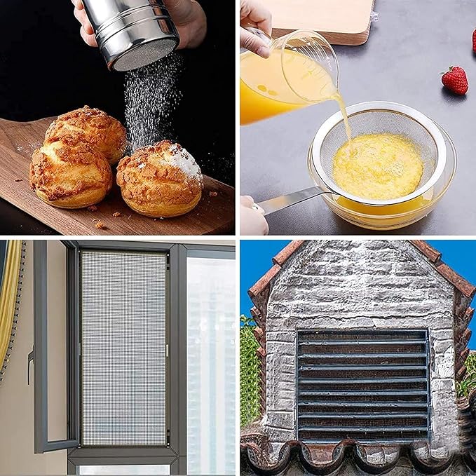 Stainless Steel Woven Wire Mesh 304 Stainless Steel Mesh Sheet 40 Mesh Woven - Image 6