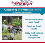 The Pond Guy ClearSpring Pro Waterfall - Image 2