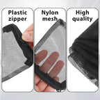 10PCS Aquarium Filter Media Bags, 3x4 Inch Fish Tank Media Mesh Filter Bags - Image 3