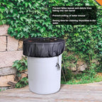 Rain Mesh Cover, Mesh Cover for Rain Barrels, Drawstring Leaf Filter Water - Image 2