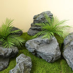 Outdoor Fake Rock Cover Realistic Lightweight Fiberglass Artificial Landscape - Image 6
