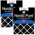 Nordic Pure 16x20x1 Pure Carbon Pleated Odor Reduction Furnace Air Filters 2 by NordicPure