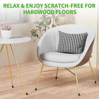 24 Pcs Extra Small Chair Leg Floor Protectors, Silicone Chair Leg Protectors