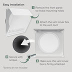 Vent Systems 10" Inch Air Supply Vent Cover - Image 4
