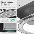 Transparent Acrylic mac Studio Stand, Built in Detachable air Filter Suitable - Image 2