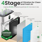 2 Pack HY4866 True HEPA Replacement Filter Compatible - Image 5