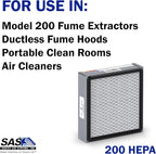 HEPA Filter with Pre-filter for Model 200 Sentry Air Systems – MERV 17 Air - Image 3