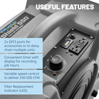 BlueDri Air Shield 550 HEPA Air Scrubber, Water Damage Restoration Equipment - Image 6