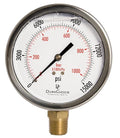 4" Oil Filled Pressure Gauge by DirectMaterial