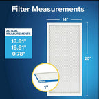 Filtrete 14x20x1 AC Furnace Air Filter, MERV 13, MPR 1900, Premium Allergen - Image 2