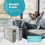 Healthy Climate Lennox X6675 20x25x5 Air Filter, Lennox Healthy Climate Carbon - Image 4