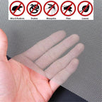 304 Stainless Steel Woven Mesh Panel, 50 Mesh 0.4mm Rustproof Metal Screen - Image 6
