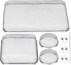 TOODOO 4 Pack RV Furnace Vent Cover, RV Flying Insect Screen by TOODOO